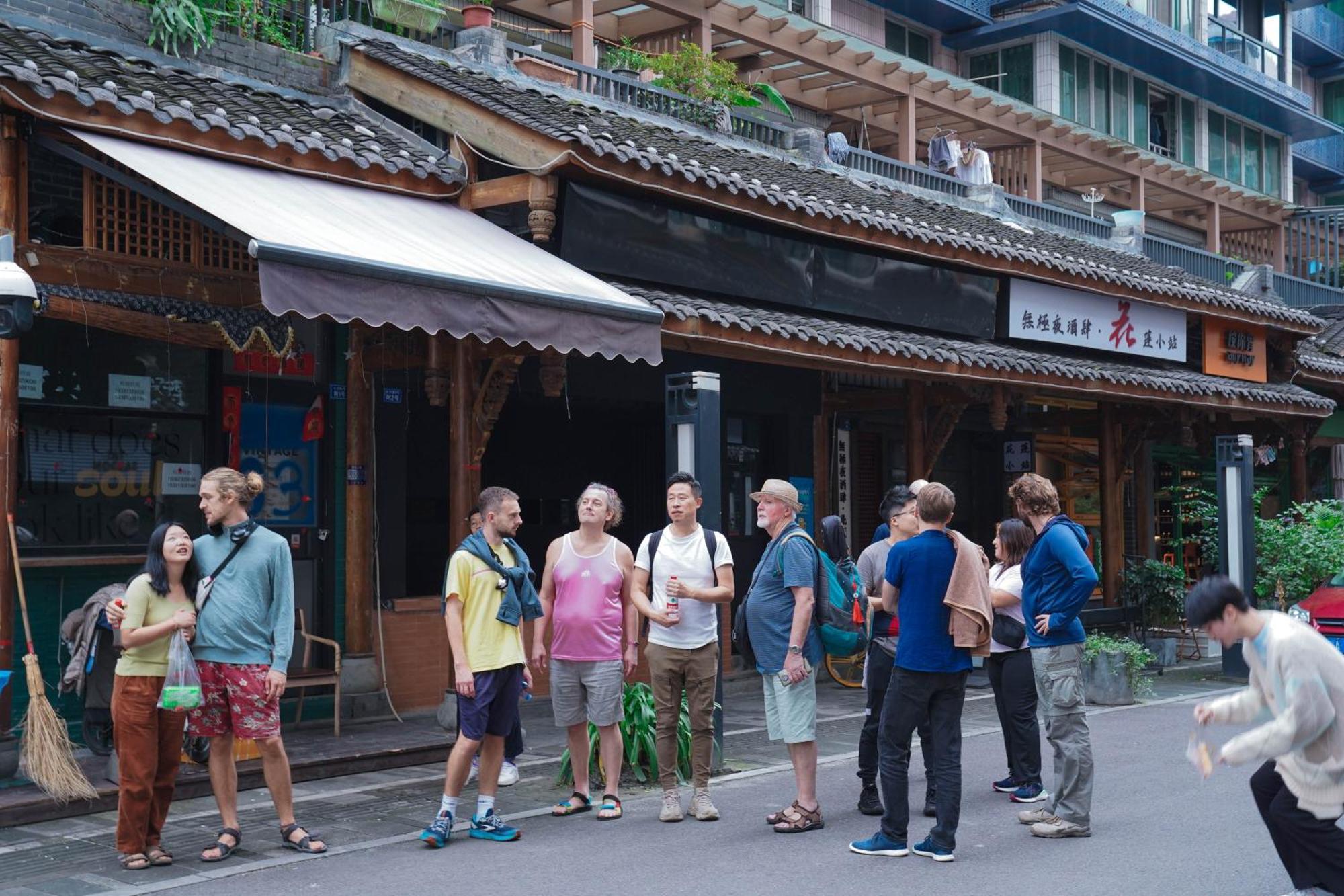 Chengdu Flipflop Hostel Poshpacker Zewnętrze zdjęcie